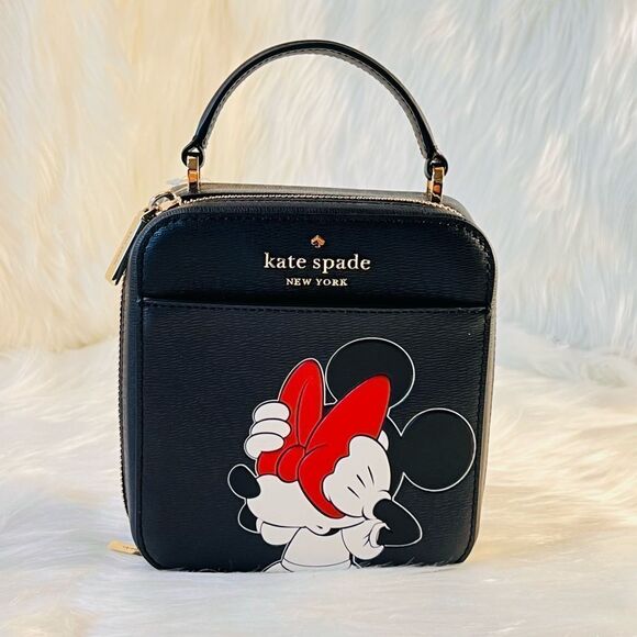 Disney X Kate Spade New York Minnie Mouse Daisy Vanity Crossbody Bag - Picture 4 of 11